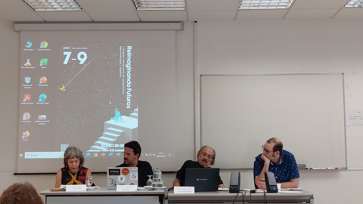 LabEsDelFuturo's tweet photo. #ReimaginandoFuturos #Neoliberalismo y #NuevasTecnologías
Maria B. Clark: Constructing the #Future while Judging the #Past #JuanManuelRobles  #AndreaChapela
Carlos Dámaso Martínez: El #cíborg #distopía y #futuro 
Patrick Brock: #Cannibalism and the #BodyPolitic https://t.co/21PFOaZSj2