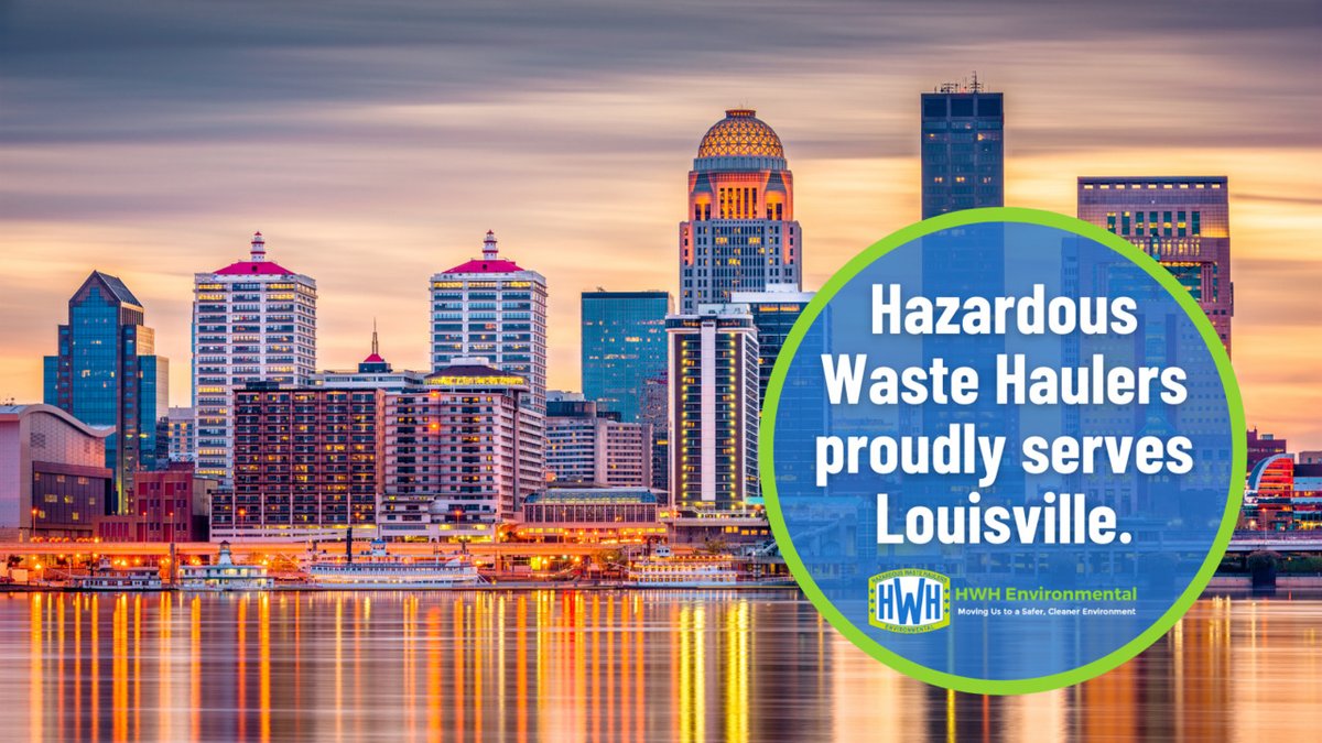 hwhenvironment's tweet photo. Louisville is the home of the Kentucky Derby and the production of the Louisville Slugger. With all that excitement comes waste that needs to be removed. HWH is proud to serve the Louisville and Kentuckiana area! https://t.co/V5bkacjga1 https://t.co/dSIcNnTWT8