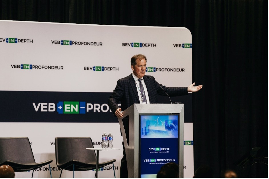 FrontierLithium's tweet photo. It was a pleasure to take part in the 2nd Annual BEV In-Depth: Mines to Mobility Conference at @CambrianCollege last week! We discussed the exciting opportunities that lie ahead for Ontario in fully integrating the battery electric supply chain. #BEVinDepth $FL.V $LITOF #lithium https://t.co/BjjD62cSqS