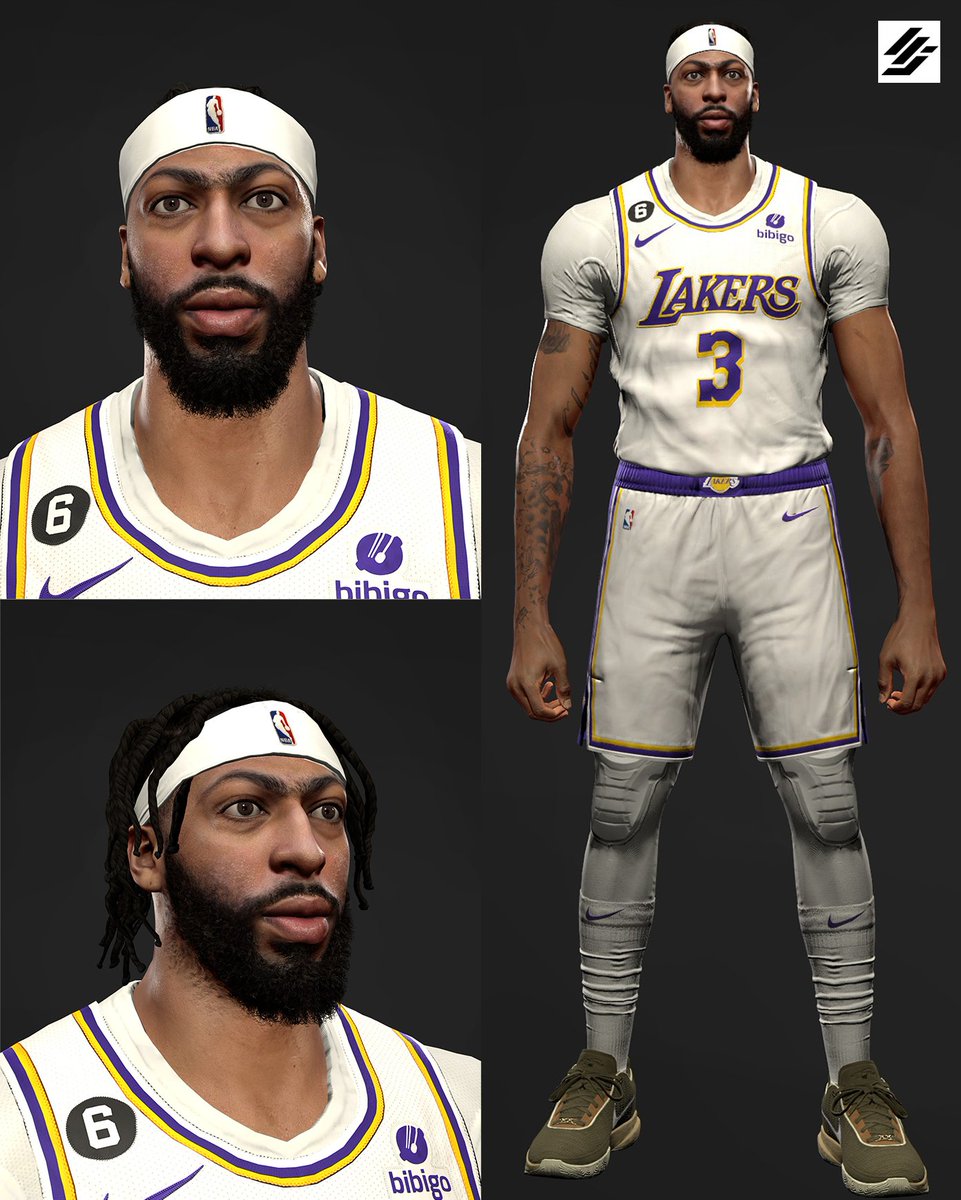 monjamods2k's tweet photo. Anthony Davis CF Mod

So here it goes, my shot at improving the default AD from NBA 2K. What do you guys think?

- new sculpt &amp; proportions
- new textures
- custom shirt
- 9 style configs
- added scar on arm
#2k #nba2k #nba2kmods #lakernation #nba #nike #AD #lakers https://t.co/k1opoqHoqo