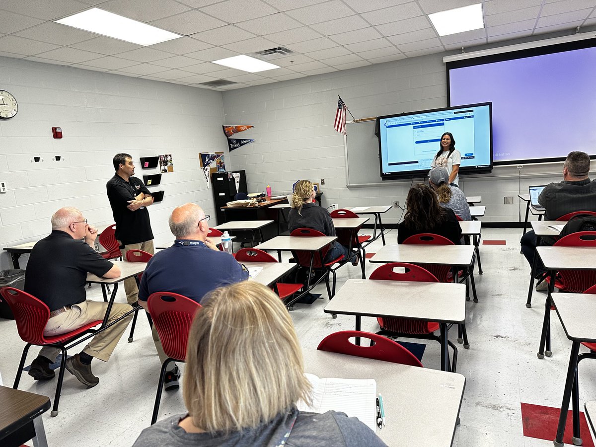All you need is love, and a Promethean! #RCTC2023 #WeAreRCSTN ⁦<a href="/RobCoSchools/">Robertson County Schools</a>⁩