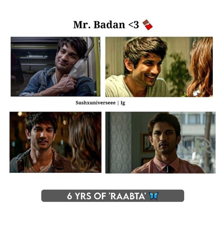 Shiv is the one of the best and my favourite characters ❤️♾️ who won everyone's heart as always💫❤️✨ sushant as shiv & jillan ❤️ Kuch to hai tujhse Raabta ❤️💫🦋 6Years Raabta With Sushant #SushantSinghRajput𓃵