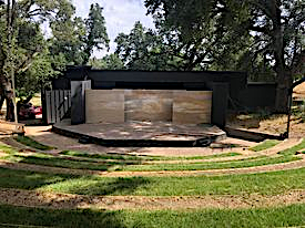 MSTW1's tweet photo. The stage is getting set, the Amp is getting spruced up, and we're 1 week away from opening "The Quest for Don Quixote!" Fun for the whole family, also pairs with friends and wine. Grab your dinner, a chair &amp; jacket, &amp; enjoy theatre under the stars. https://t.co/xtP3b3RuqS https://t.co/6CTjMOnGvK