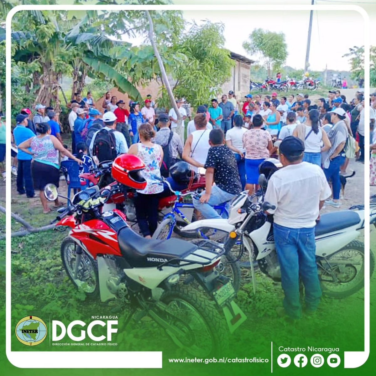#Nicaragua 🇳🇮 | Como parte de los esfuerzos realizados por el GRUN, en cumplir con el principio constitucional de garantizar la propiedad, continúan los levantamientos catastrales para la generación de insumos de titulación, en el municipio de Bonanza, RACCN.  #JunioEnVictorias