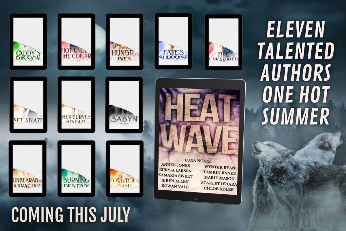 SirenAllen's tweet photo. 🔥Preorder Alert!🔥
Don't miss out on this extraordinary series - grab your copy today and let the heat consume you! Click on the series link below to embark on this exhilarating adventure!
https://t.co/MohvmJ9qt1
#HeatWaveSeries #PNR #FantasyRomance https://t.co/EMnBrYGICQ