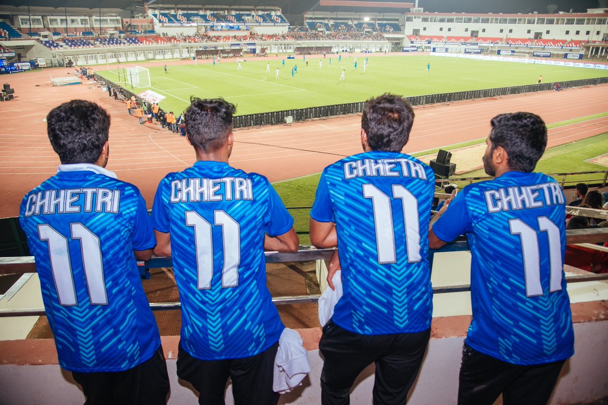 Odisha Sports on Twitter "Sunil Chhetri's fanfollowing at Kalinga