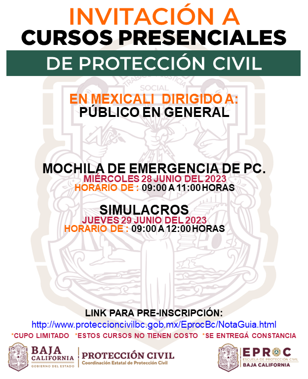 Protección Civil BC tweet media