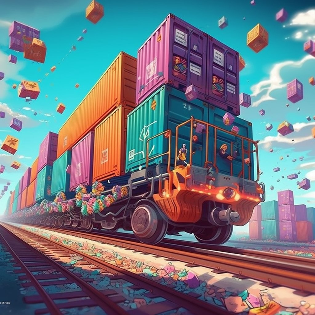 Joshuwa's tweet photo. Next, think of #blockchain like a train. Each boxcar (block) carries important info (data), and they all connect together (chain). And the best part? No one can take the cargo! ππ¨
#BlockchainTrain https://t.co/RPCqtTfsVA