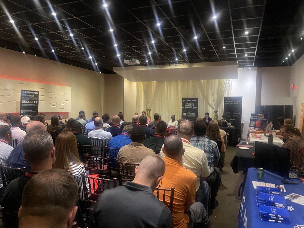 SecAwareManager's tweet photo. Went from attendee to featured “Industry Expert” panelist within 3 years at @FutureConHQ. #StillComingOutStrong #Cybersecurity @TheSTEMBroker https://t.co/vGKkMpgD2p