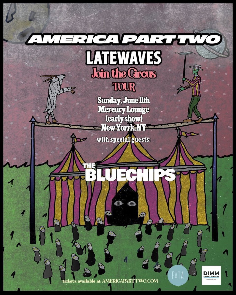 latewaves's tweet image. This CUTE CREW will be playing our last show of this tour on Sunday in NYC. EARLY SHOW AT @MercuryLoungeNY doors at 5PM!!
W/ @TheBluechipsNY &amp;amp; @AmericaPartTwo 👹🐸
