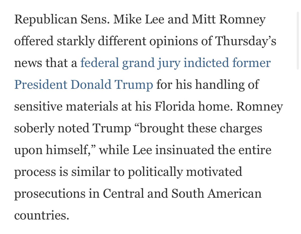 JoelMCurzon's tweet image. No one expects Mike Lee to abandon his Captain Moroni.

#utpol #Utah #MormonProblems 
sltrib.com/news/politics/…