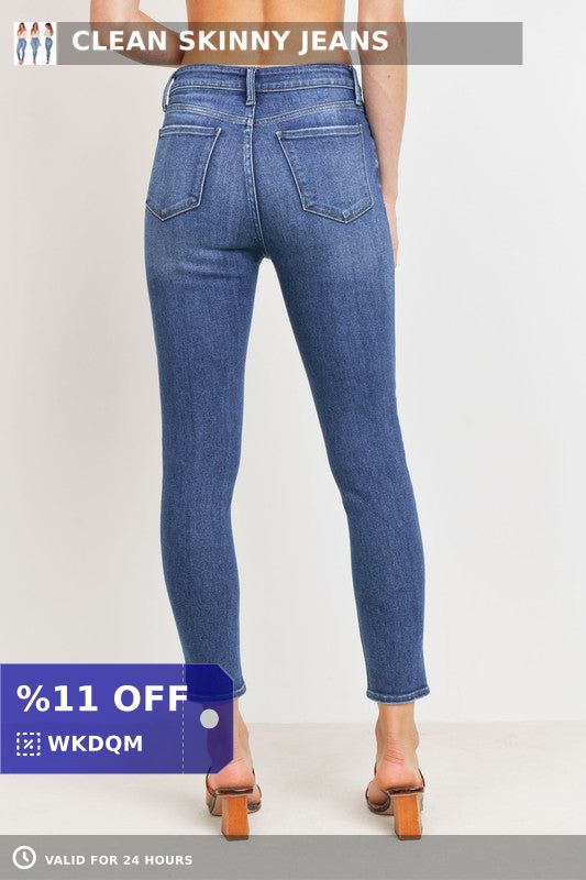 HUGE SALE😍👖 CLEAN SKINNY JEANS 👖😍 
 starting at $65.00.  A #trusted #outletstore
Shop now 👉👉 shortlink.store/tu7g7-abn8ln #judyblue #judybluejeans #jeans #denimjeans #bluejeans #womensjeans #jeansmadeinamerica #jeansmadeintheUSA #sexyjeans #Kancan #YMI #zenanna #risen #cello