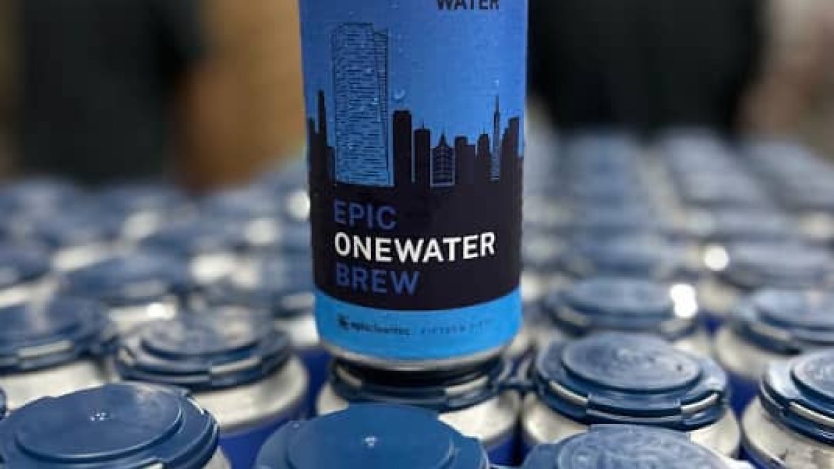 Beer made from recycled wastewater? Epic Cleantec, a San Francisco-based water reuse technology company backed by Bill Gates, is coming out with OneWater Brew, a Kölsch-style ale made from purified shower, laundry and sink water. Here's how they do it: nbcbay.com/FLGdR7U