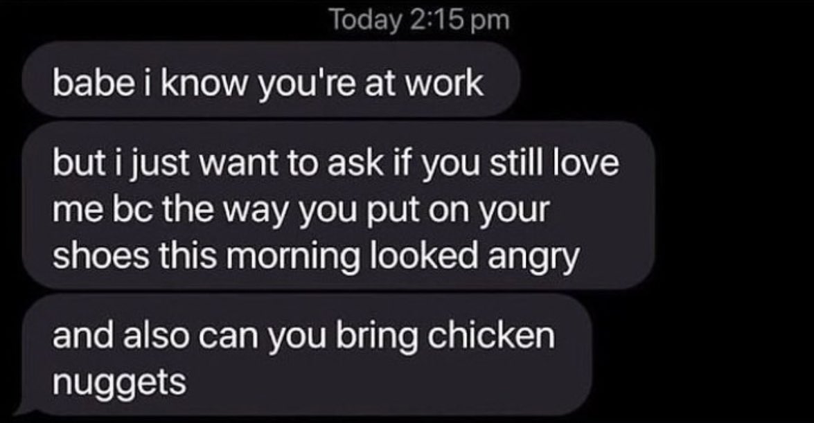 CantStayLocal's tweet image. My gf text &amp;gt;