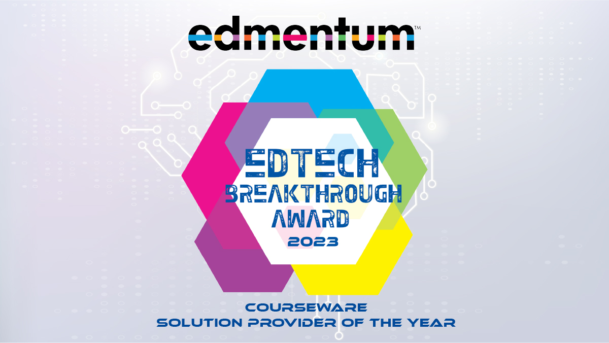 edmentum's tweet image. Edmentum recently received the “Courseware Solution Provider of the Year” award from the 2023 @EdTech_Awards! This international awards program, led by EdTech Breakthrough, recognizes the top companies and solutions in the global educational technology market. #EdTechBreakthrough