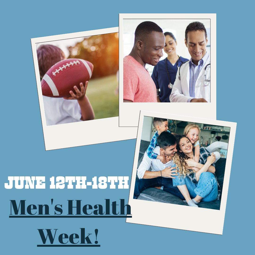 🚨LISTEN UP🚨
June 12-18🟰Men’s Health Week! 

Celebrate boys & men w/ us: Make sure to tune-in for resources & more!

#MensHealthMonth #MHM #MHN #HealthyMen #MensHealth #Healthformen #Healthforboys #Boyshealth #healthyboys #dadsmatter #dadandson #sonanddad #FamilyDad #DadFamily