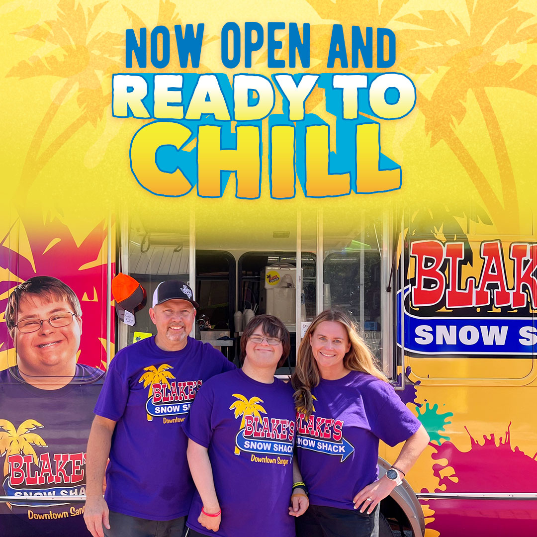 The Shack is officially open! We’re excited to serve the coolest kids (and their parents) around! We’re open most weekdays M-F from 3:00-7:00PM and 3:00-6:00 PM on Wednesdays. Beat the heat with some cool treats all summer long! #BlakesSnowShack