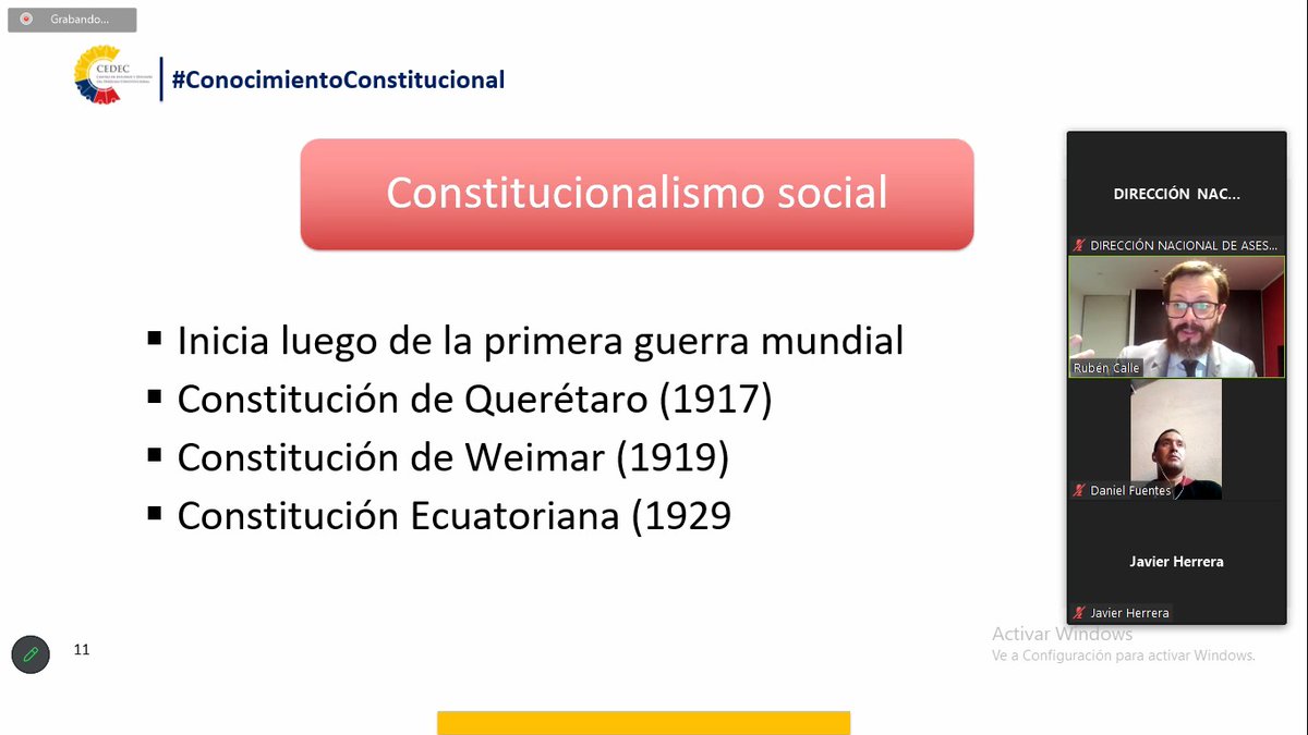 CedecEcuador's tweet photo. 📌El #CEDEC en el marco del "I Curso de Gestión Nacional de Asesoría Jurídica" de la Policía Nacional, capacitó al personal jurídico de la institución policial en Derecho Constitucional y Constitución de la República del Ecuador. https://t.co/FcMLH7qGgP