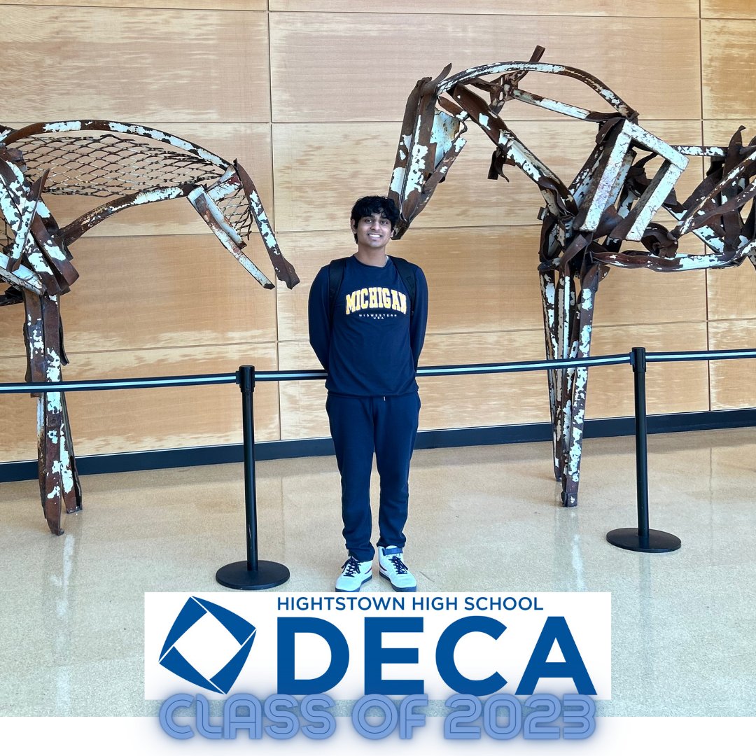 hhsramsdeca's tweet photo. What can we say, Ameya? It has been a TIME! There have been so many surprises this year thanks to you (who else invites the entire school to a member's backyard by accident?!?!) Hightstown DECA is so proud of all of your hard work.

Congratulations! https://t.co/JlK6uXYEiP