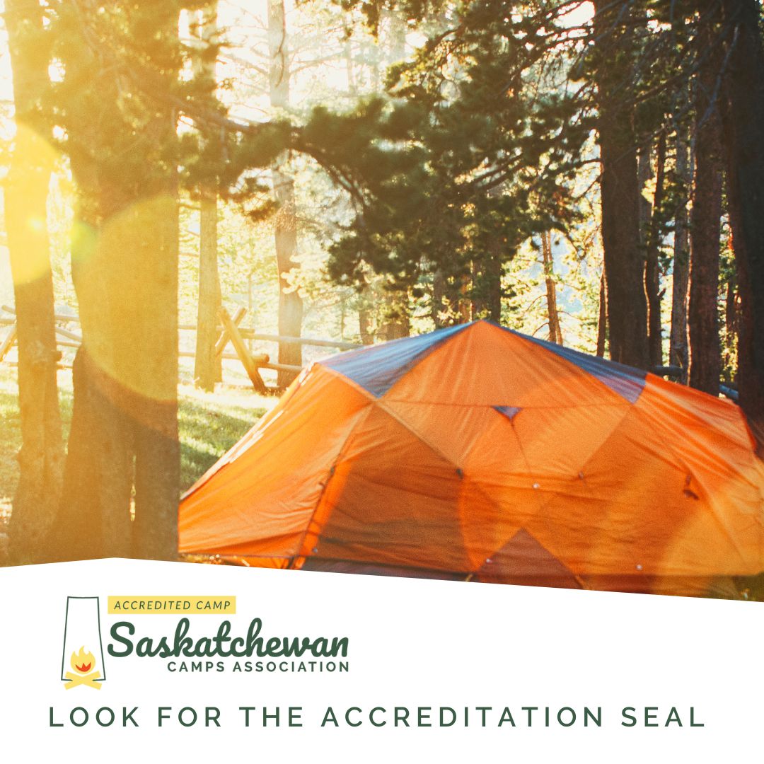 saskcamps's tweet photo. Why choose an SCA Accredited Camp? ​​​​​​​​​
Accredited camps meet out-trip standards for off-site based camps. This includes proper training for staff and campers, emergency preparedness, food safety measures and low-impact camping practices. Look for the accreditation seal. https://t.co/TDkFPEc5kI