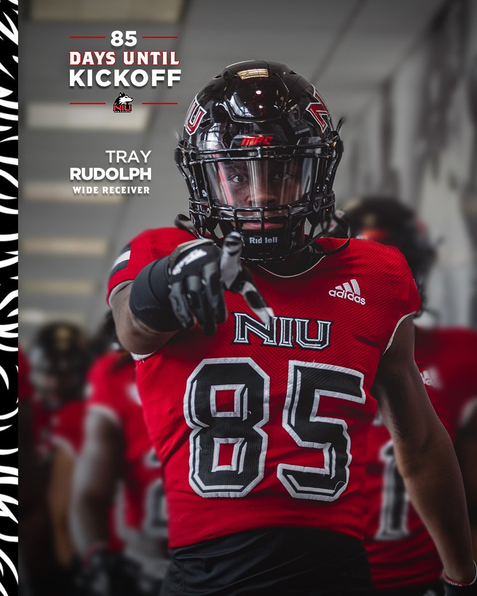 8⃣5️⃣ days until kickoff. @RudolphTrayvon 

#PackPRIDE 🐾 | #TheHardWay