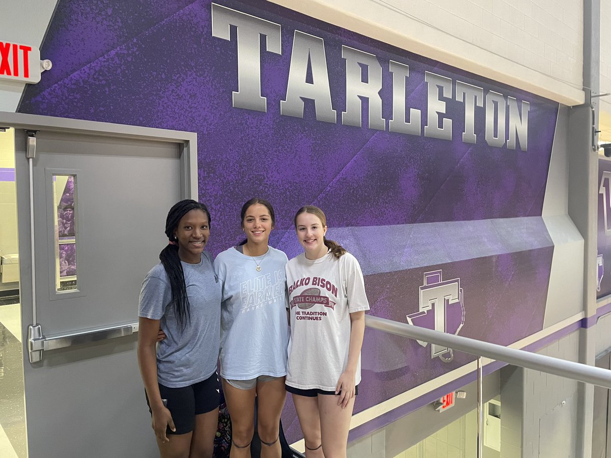 Had a great time <a href="/TarletonWBB/">Tarleton State Women's Basketball</a> camp!! Thank you to all of the coaches for making it a great experience and environment! Cant wait to come back.
