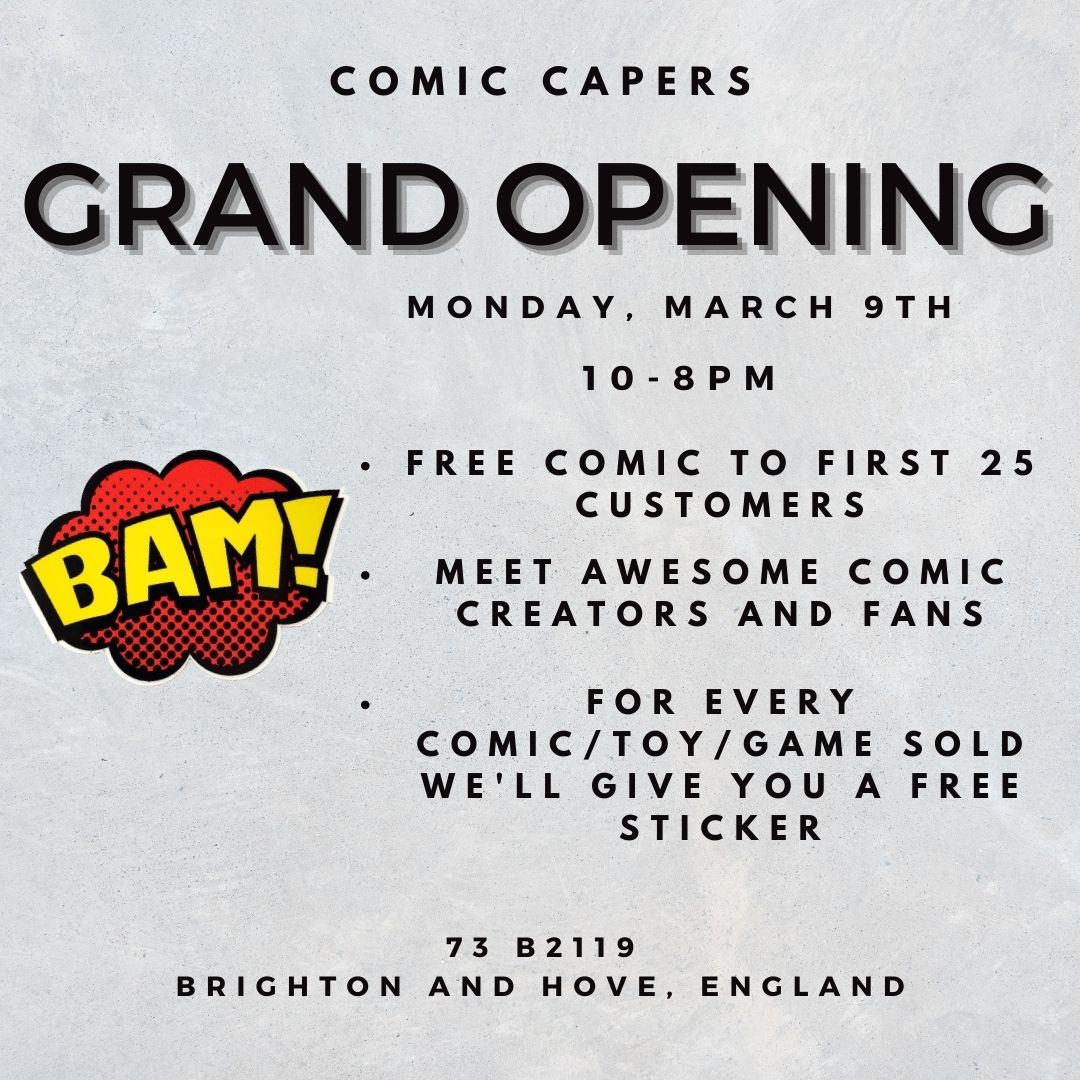 comiccaperzs's tweet photo. #InStoreGuest https://t.co/iT0stBTc9O