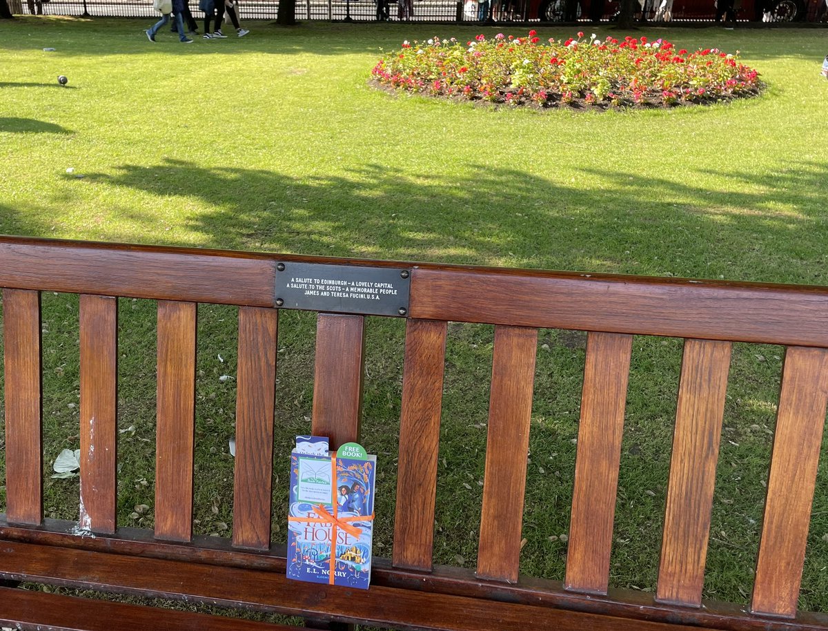 'You Roamers are kind and pure of heart.'

The Book Fairies are sharing copies of #Fablehouse by #ELNorry! 

Who will be lucky enough to spot one in Princes Street Gardens in #Edinburgh?

#ibelieveinbookfairies #TBFFable #TBFBloomsbury #MGReads  #BooksForKids #NewKidsBook