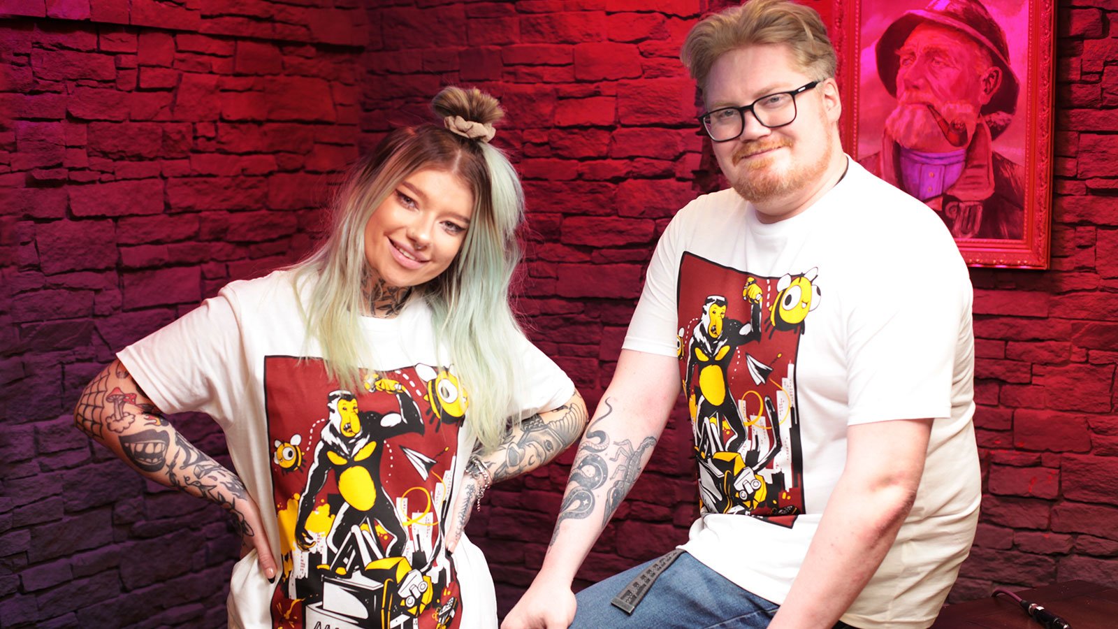 The Yogscast on X: Osie and Duncan killing it as per usual, putting the  Ts in TTT: Talented, Terrific, and...teeshirt? t.cozbfEcbgKzo  t.coPlFXkbfJCj  X