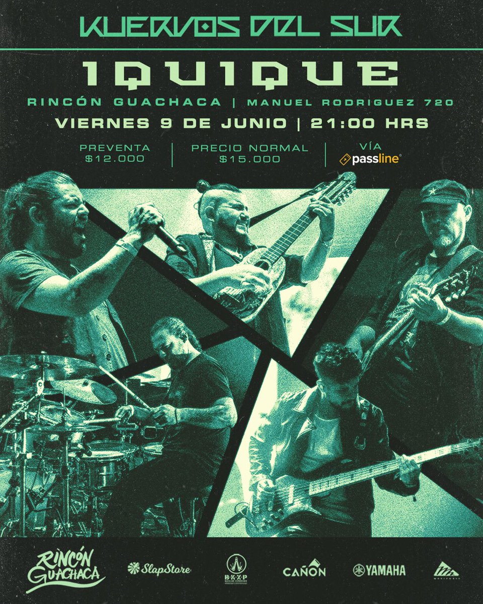 Seguimos viajando por el norte grande, esta noche es el turno de Iquique y mañana Antofagasta. Tickets disponibles en passline.com/sitio/kuervos-…