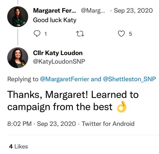 Rutherglen already has a hardworking, INDEPENDENT, pro-independence MP who's engaged with and dedicated to her constituency.
No 2nd job, no party before cause or constituents, no performative nonsense from Margaret Ferrier.

They don't need an insincere wee SNP snake like this!