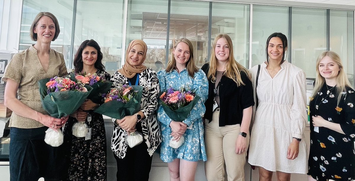 Grateful for many good memories and the kind words, gifts and flowers from Molecular Cell Biology, Institute for Cancer Research @Oslounivsykehus as we are moving to the Institute of Basic Medical Sciences! @UniOslo_MED @CanCell_UiO