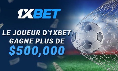 La société de paris 1xBet a payé plus de 500 000 USD à un joueur guinéen visionguinee.info/la-societe-de-… #Kibaro #FridayMotivation