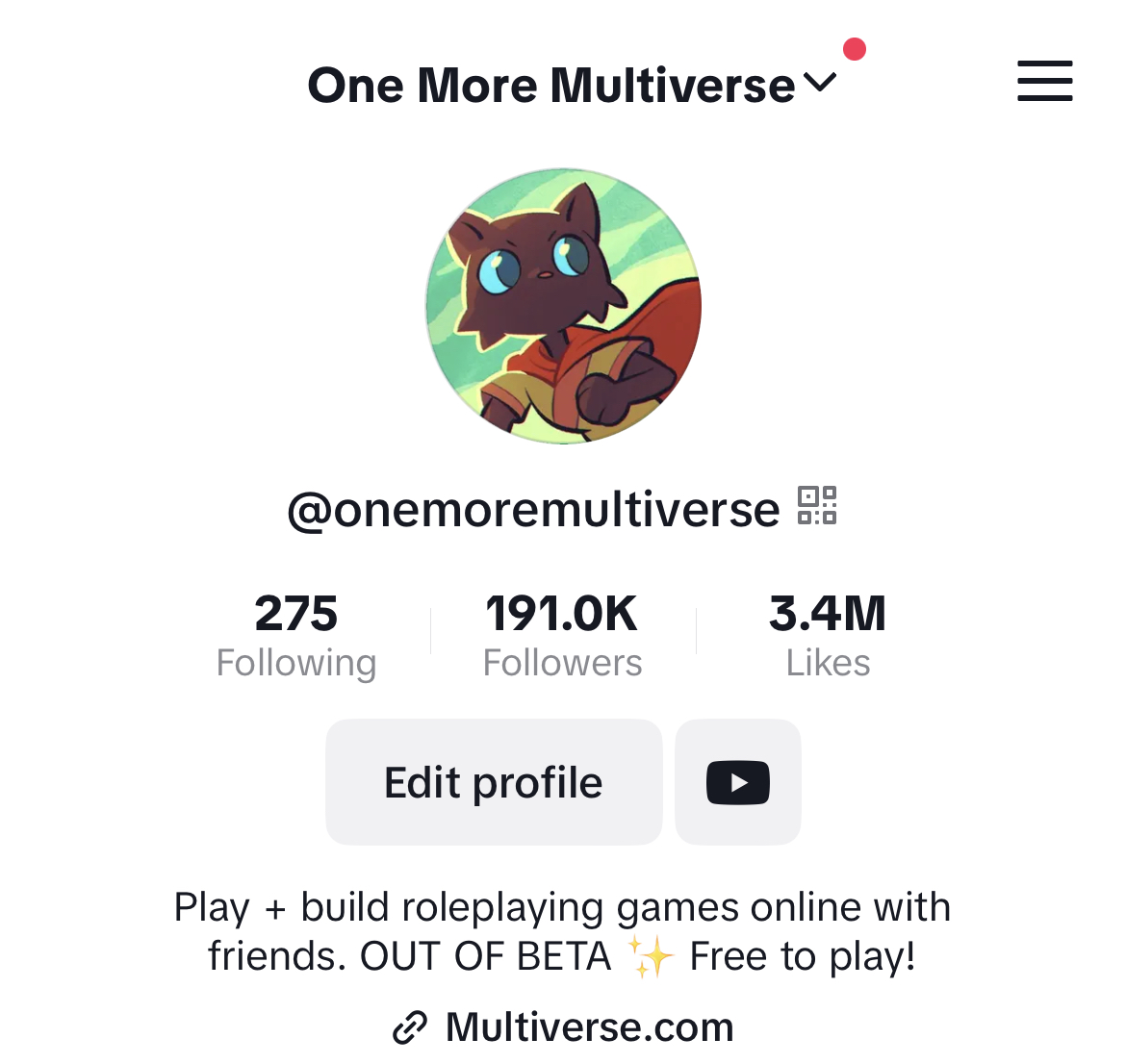 SaraAlfageeh's tweet photo. I never had a marketing job before I put our game studio @OneMoreMultiverse on tiktok. In 1.5 years of being on the platform, I got our games:

20+ million views
3 million likes
190k Followers

Here's a bit of a thread about  how to make sure your games go viral correctly! 🧵1/13 https://t.co/Vgp3qfqc9n