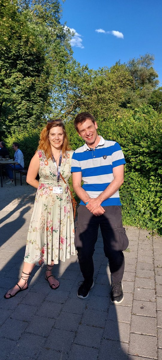 DerntlLab's tweet photo. Although enjoying the social of @PuG2023, our two PhD students @zoe_buerger and Ferdinand are ready to present you their work in room N3 and N6 tomorrow at 9AM! Have a great night, sleep tight, and see you tomorrow! #stress #hormones #PPD @irtg2804 https://t.co/ETZh55pRyv