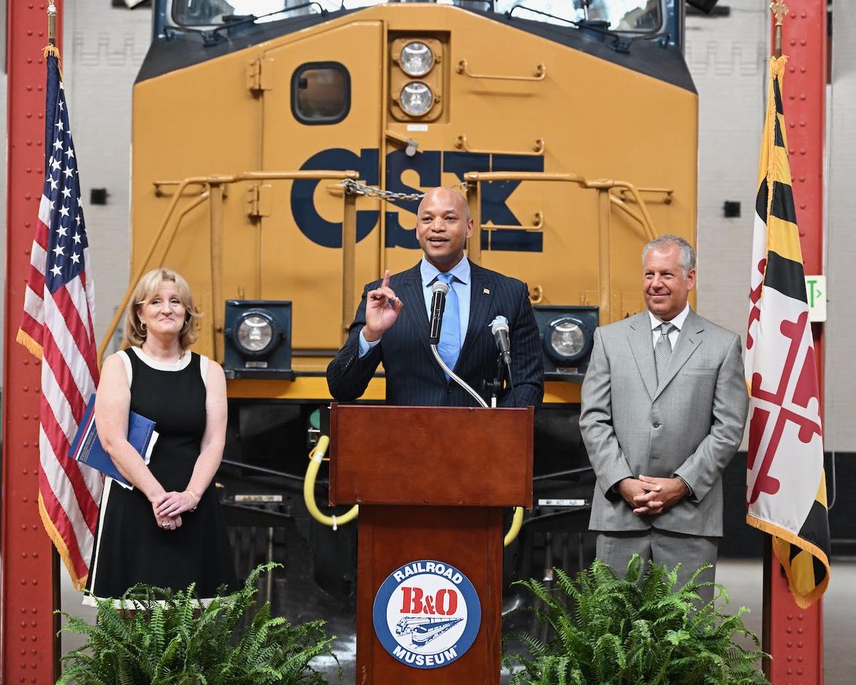 Yesterday, I visited the historic @BORRM in Baltimore to celebrate their $5 million grant by <a href="/CSX/">CSX</a> and $3 million investment from the State of Maryland.