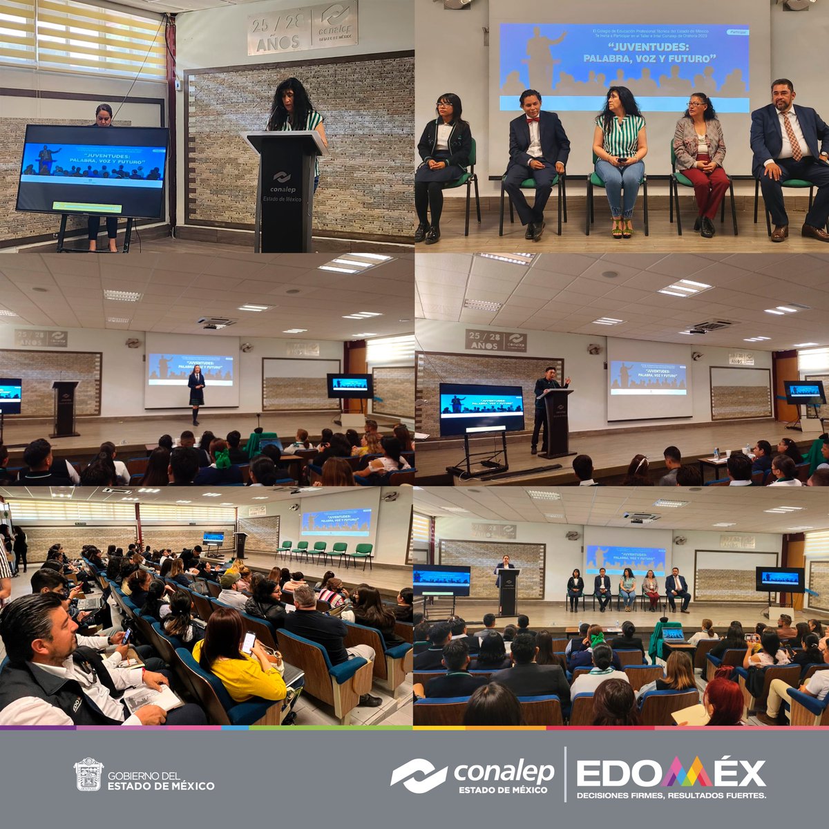 El Conalep Estado de México, lleva a cabo el Concurso de Oratoria 2023 “JUVENTUDES: PALABRA, VOZ Y FUTURO”, con el objetivo de fortalecer las habilidades de comunicación y el pensamiento crítico y reflexivo de nuestros estudiantes.
#ApasionadamenteCONALEP