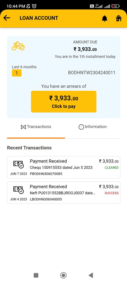@ShriramFinance i have a loan in shriram finance for this month 2 times amount has been debited please see and kindly refund my amount
