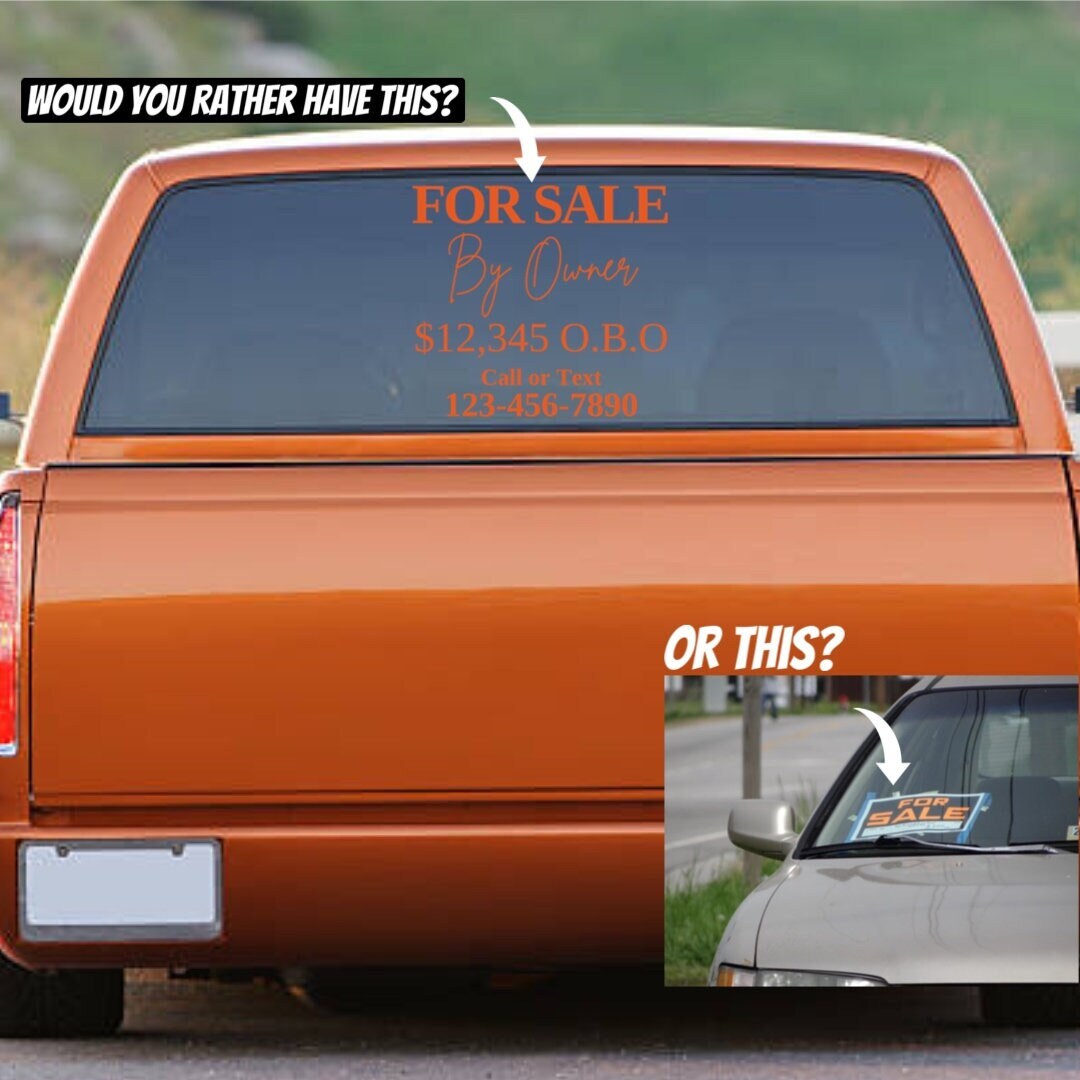 VantageVinyl72's tweet image. Excited to share the latest addition to my #etsy shop: Custom Vinyl For Sale Sign Decal for your Car or Truck - For Sale Sign - Custom Signs - Vinyl Signs for Cars - For Sale Sign - Vinyl Decal etsy.me/3J5NbAN #vinyl #forsalesign #vinylsigns #forsalebyowner #fo