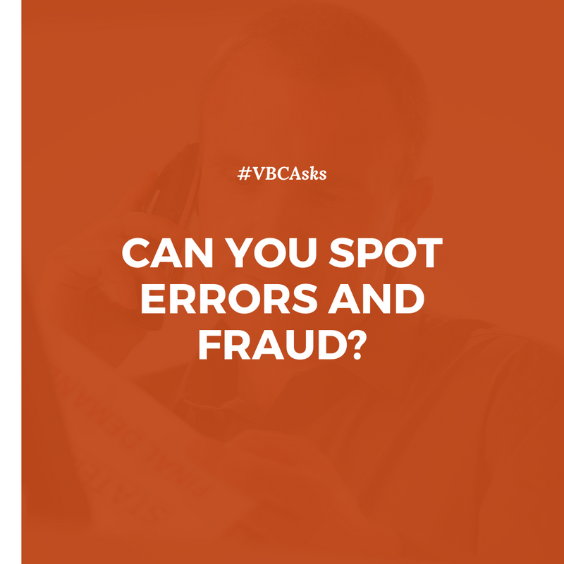 ValleyBusCentre's tweet image. 📖 Reconciling your books every month will help you catch errors or fraud in their tracks. 

How do you catch errors and fraud?

#ValleyBusinessCentre #BcBuilder #BcBuilders #WhistlerBuilders #SquamishBuilder #SquamishBuilders #SeatoSkyBuilder #SeaToSkyBuilders #VancouverBuilder
