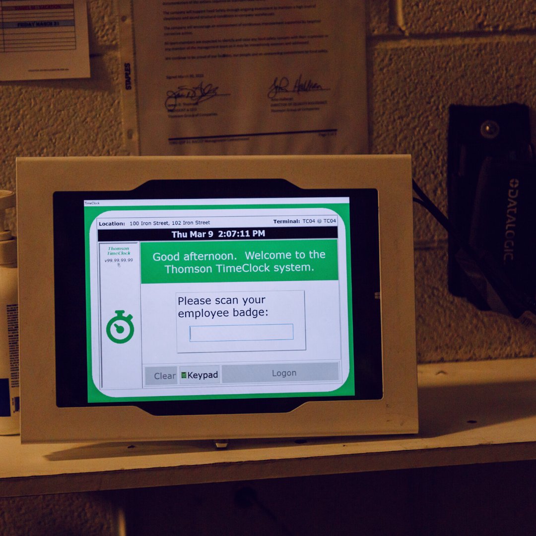 thomsonterminal's tweet image. Do you know why we have built this system for our employees?

Accurate Payroll Management: Timeclock systems record the exact hours each employee works, reducing the likelihood of payroll errors. 

#ThomsonTerminals
#OperationalExcellence
#TechnologyInLogistics