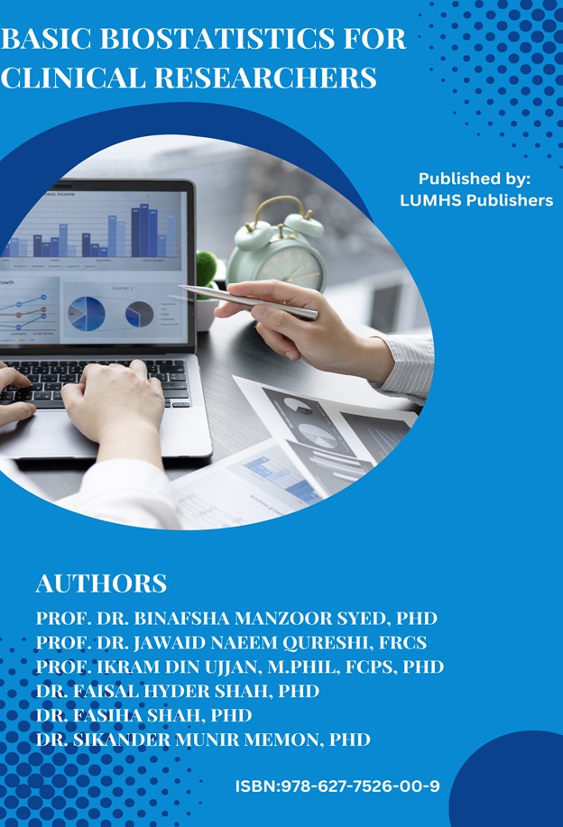 #NewBookRelease #BookLaunch #PublishedToday #Biostatistics #ClinicalResearch #MustRead #SupportAuthors #ResearchCommunity 

lumhs.edu.pk/publishers/pub…