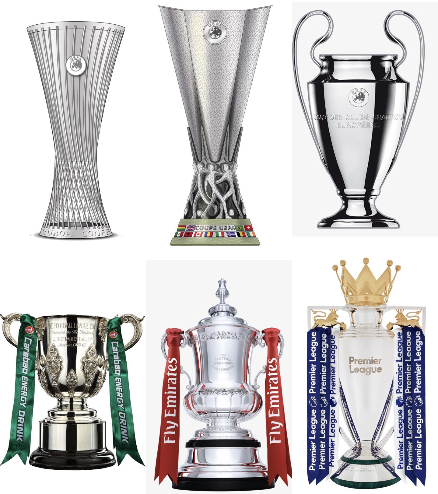 Luton Block F on Twitter "Retweet if your club as won one of these