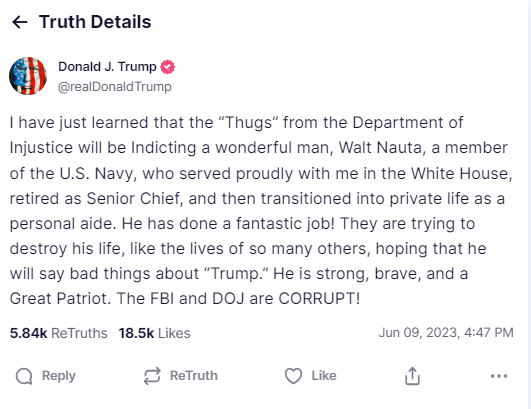 IamVyv's tweet photo. I opine Nauta's life was ruined when he signed up to work for the #OrangeFailure. https://t.co/K6QIx3fMCy
