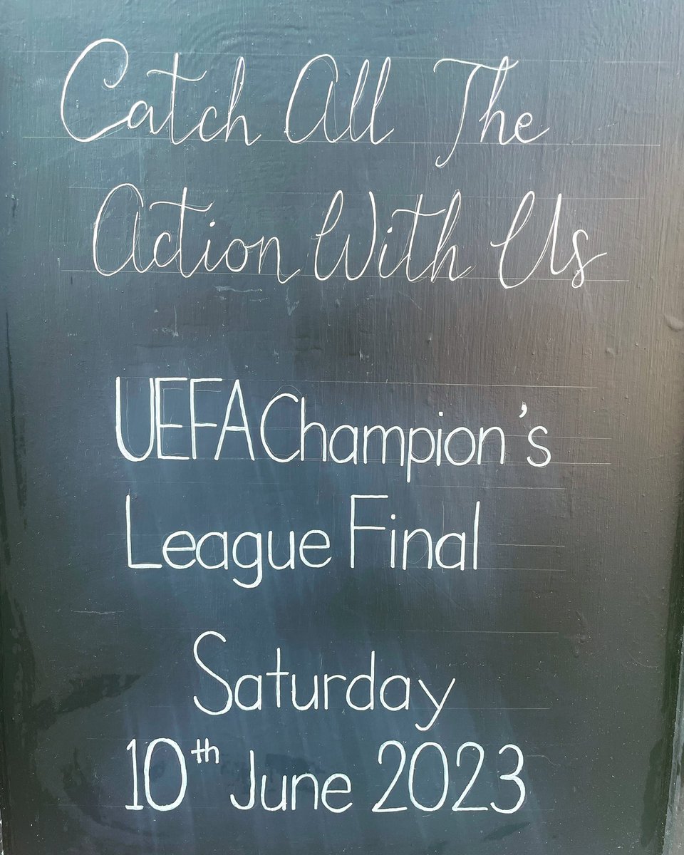 PrinceAlbertTW2's tweet photo. Come join us tomorrow for the UEFA Champion’s League Final - showing inside, on our patio and out the back garden - Kickoff 8pm #UEFAChampionsLeague #football #livesport #pubs #twickenham https://t.co/oP2ca0d5B1