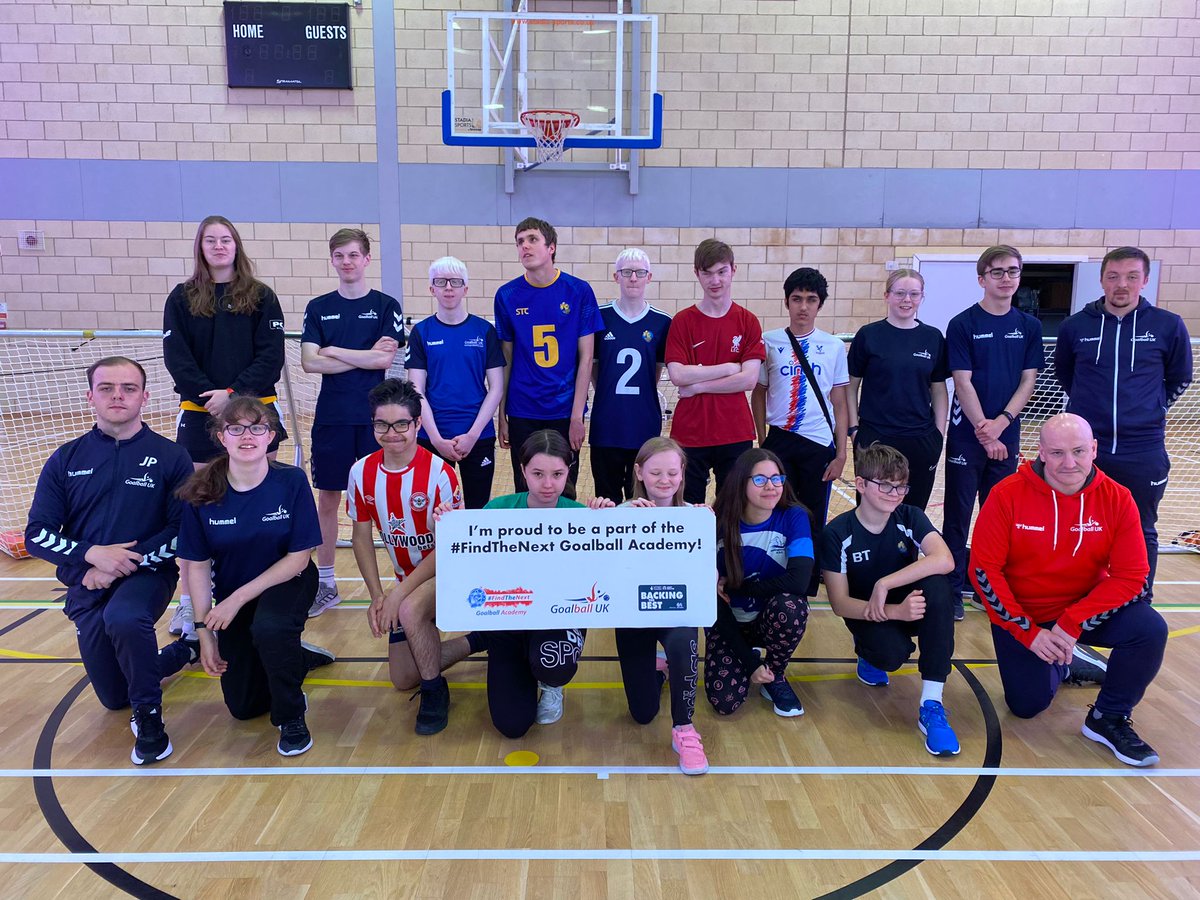 Alex_Cockerham's tweet photo. A whole week since our latest #FindTheNext Goalball Academy camp back at @TheFactoryYPC !

During a busy exam season for many, it was great to have them together smashing activities geared towards supporting the team on their journeys as one Academy team💪

@GoalballUK (1/3) https://t.co/Gr5XVqjcB0