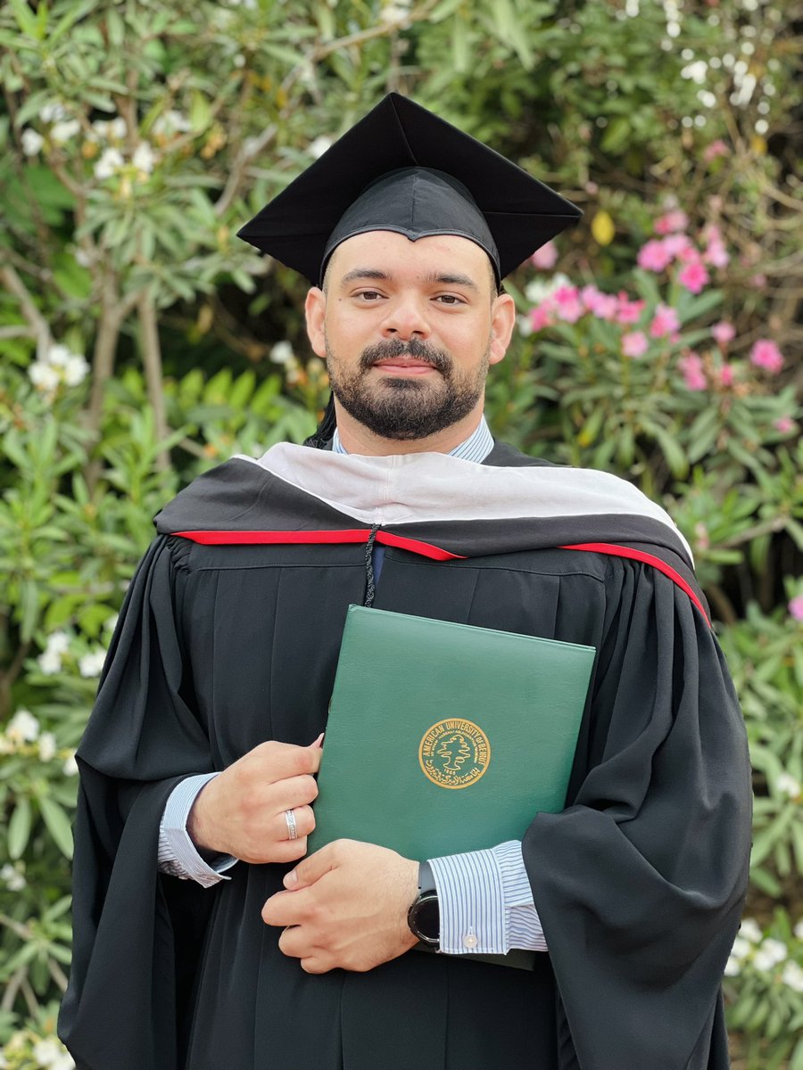 Congratulations to our MEPI-TLG student Sofiane Timtaoucine for graduating with a degree of Master of Arts in Public Policy and International Affairs! @USMEPI @usembassybeirut