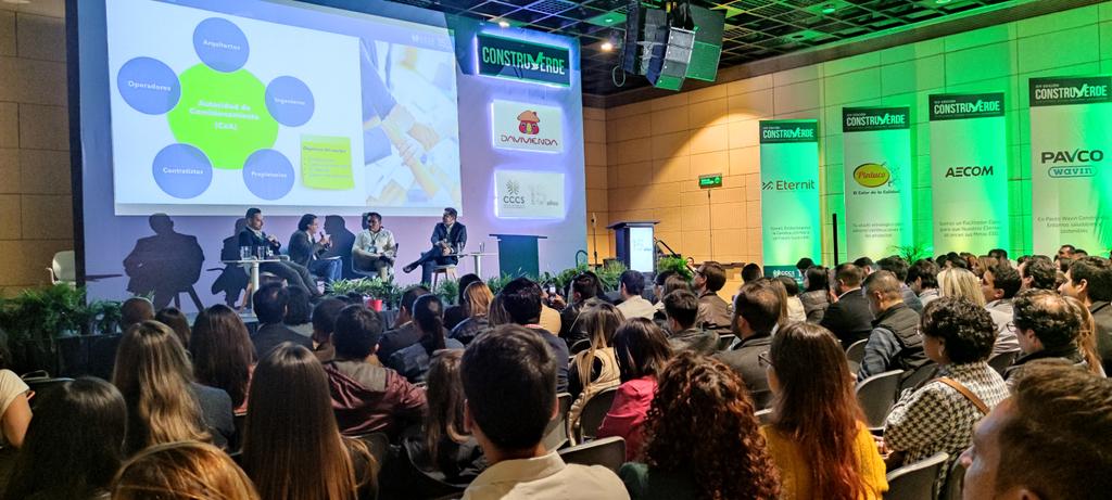 Corresponsables's tweet photo. #AEstaHora 
XIV EDICIÓN CONSTRUVERDE
CCCS 15 años.
#CCCS
#Construverde2023

 #FelizViernes #felizviernesATodos #felizviernesParaTodos #Sostenibilidad #CONSTRUVERDE https://t.co/ZuLkOJBclb