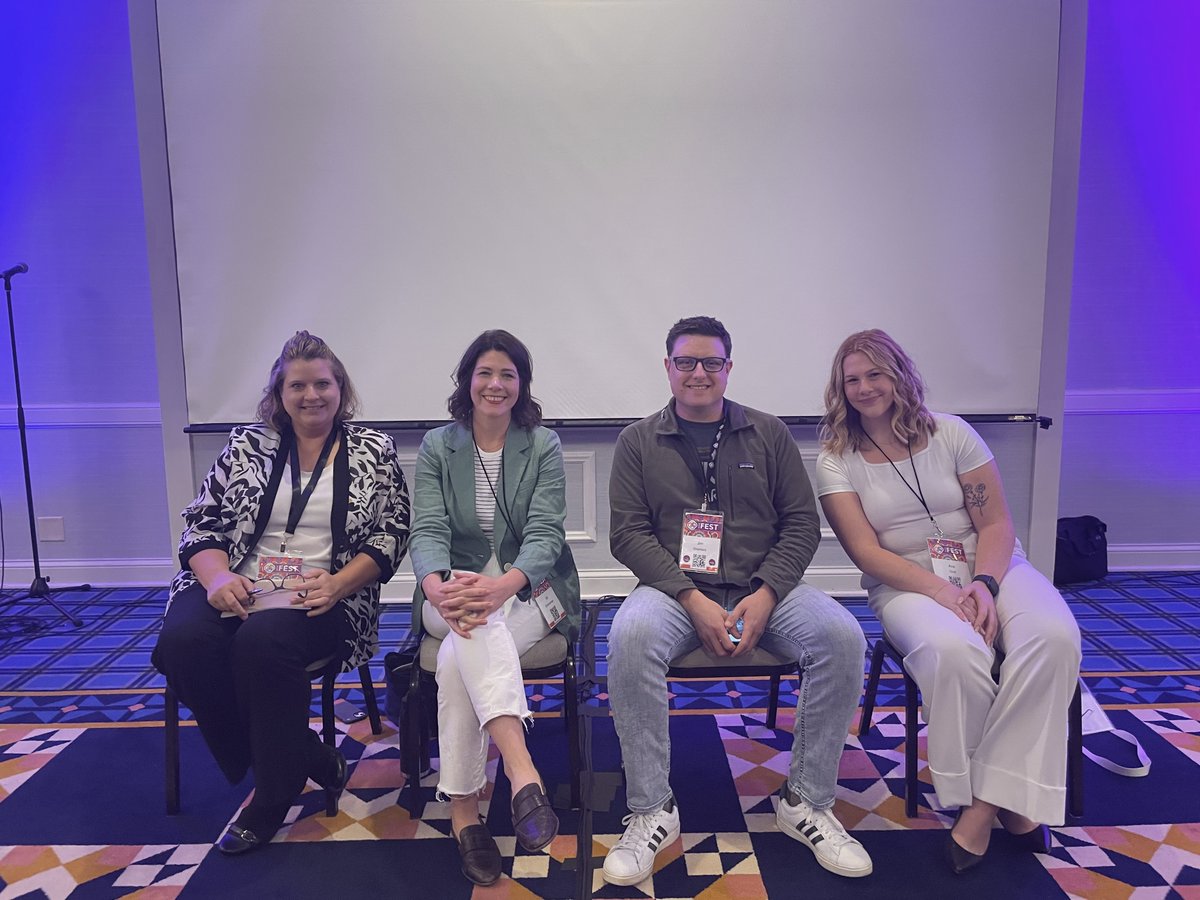 EdTechIowa's tweet image. When it comes to implementing your #EdTech product in the classroom, there&apos;s a tremendous value getting feedback from perspectives like educators, students, administrators, and more!

Thank you Sue, Allison, Jim, and Ava for sharing your experiences!  #EdTechIowa #EntreFEST23