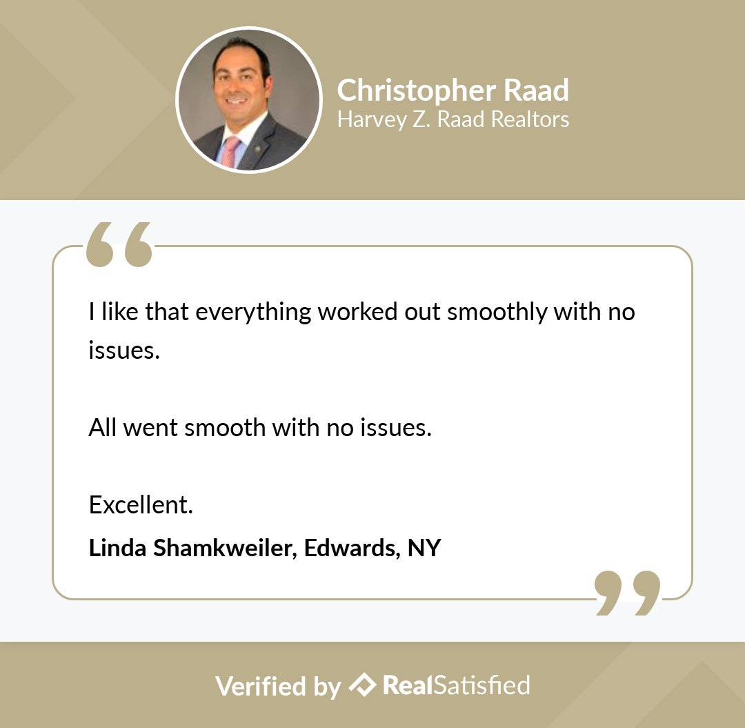 ChrisRaad's tweet photo. This client testimonial simply made my day. https://t.co/ue7S8onHqb via @realsatisfied https://t.co/GkYZLWVQR9